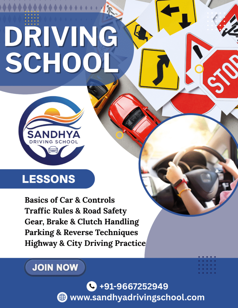 Best Car Training School in Noida Siroli